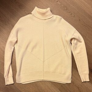 The Kooples Cream Cowl Neck Sweater